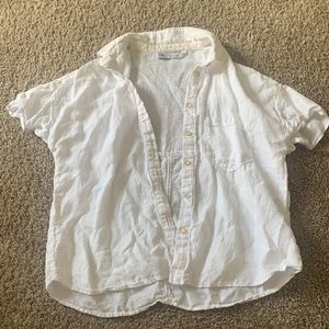 Zara short sleeve button up